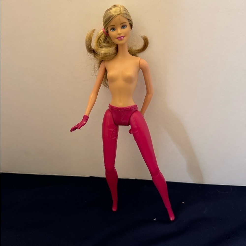 Barbie Doll Hop on Horse Riding Doll; Fast Shipping